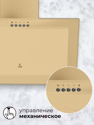 Вытяжка наклонная Lex Mio 600