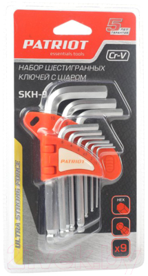 Набор ключей PATRIOT SKH-9 - фото