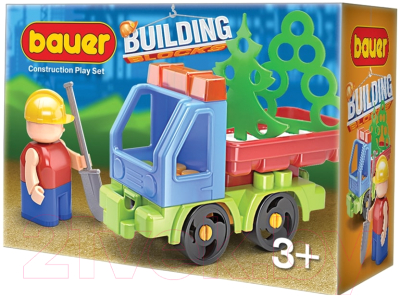 Конструктор Bauer Стройка с грузовиком / 656 - фото