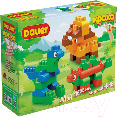 Конструктор Bauer Набор из 3-х динозавриков / 856 - фото