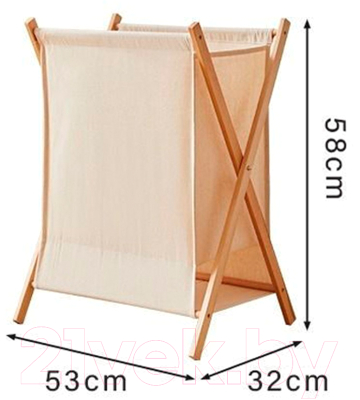 Корзина для белья Happy Home HH-023