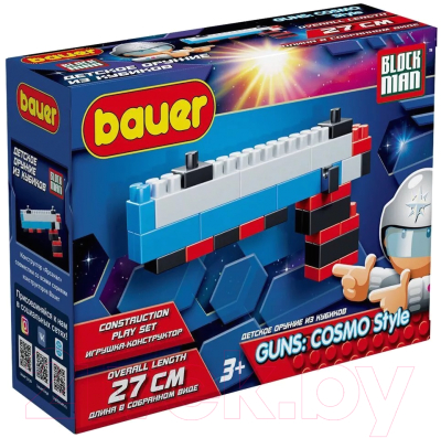 Конструктор Bauer Галактический пистолет / 874 - фото