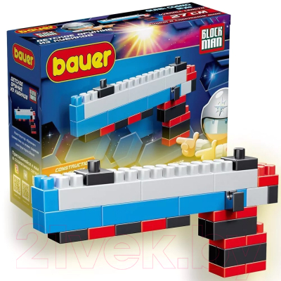 Конструктор Bauer Галактический пистолет / 874