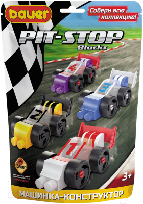 Конструктор Bauer Pit Stop Гоночная машина / 806 - фото
