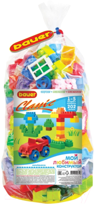Конструктор Bauer Мой любимый конструктор / 616 (202эл) - фото