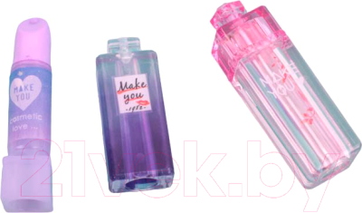 Набор топперов для карандаша Darvish Духи+помада / DV-14987 - фото