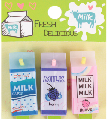 Набор топперов для карандаша Darvish Пакет молока / DV-14984