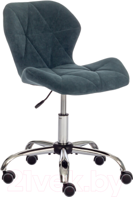 Кресло офисное Tetchair Selfi (велюр Clermon малахит) - фото