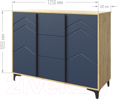 Тумба Мебель-КМК Тиана КМК 0967.16