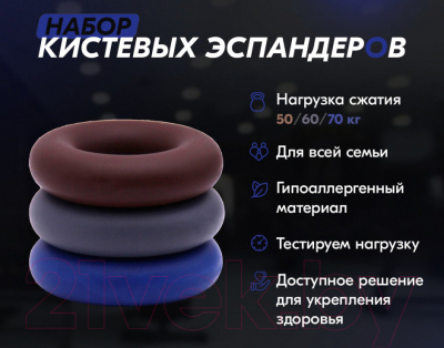 Набор эспандеров PROFITNESSLAB 13887