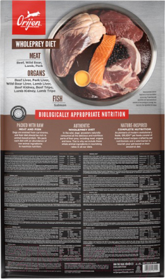 Сухой корм для собак Orijen Dog Regional Red (11.4кг)