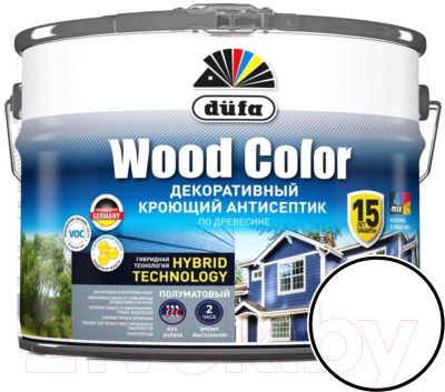 Антисептик для древесины Dufa Wood Color. База 1 - фото