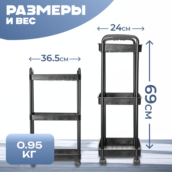 Этажерка Mio Tesoro Skub MPP1081
