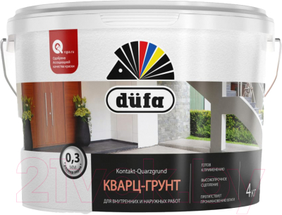 Грунтовка Dufa Kontakt-Quarzgrund - фото