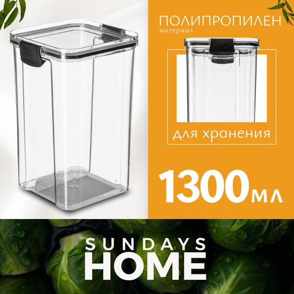 Емкость для хранения Sundays Home BPP1046(4) - фото