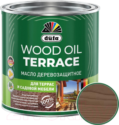 Масло для древесины Dufa Wood Oil Terraсe - фото