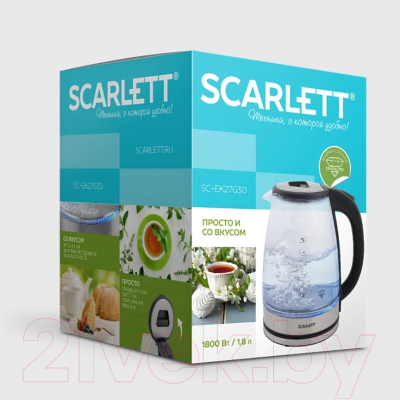 Электрочайник Scarlett SC-EK27G30