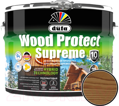 Пропитка для дерева Dufa Wood Protect Supreme - фото