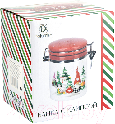 Емкость для хранения DolomitE Рождественские гномы / N2521182 