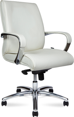 Кресло офисное Norden Sorbonne LB Ivory / AM 1716B-2 - фото