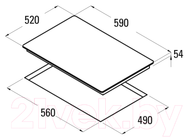 Индукционная варочная панель Schtoff I6S01B