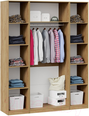 Шкаф ТриЯ Хилтон комбинированный с 4-мя дверями