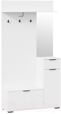 Секция в прихожую ТриЯ Эвита комбинированная Тип 1 - фото