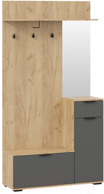 Секция в прихожую ТриЯ Эвита комбинированная Тип 1 - фото