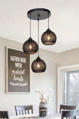 Люстра Toplight Lizbeth TL1612R-03BK