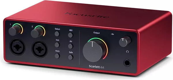 Аудиоинтерфейс Focusrite Scarlett 4i4 4th gen