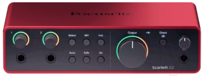 Аудиоинтерфейс Focusrite Scarlett 2i2 4th gen