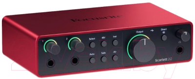 Аудиоинтерфейс Focusrite Scarlett 2i2 4th gen