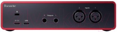 Аудиоинтерфейс Focusrite Scarlett 2i2 4th gen