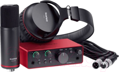 Студийный комплект Focusrite Scarlett Solo Studio 4th gen - фото