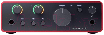 Студийный комплект Focusrite Scarlett Solo Studio 4th gen
