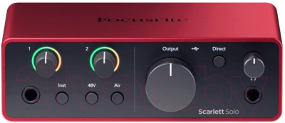 Студийный комплект Focusrite Scarlett Solo Studio 4th gen