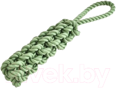 Игрушка для собак Homepet Плетенка из каната с ручкой / 72518 - фото
