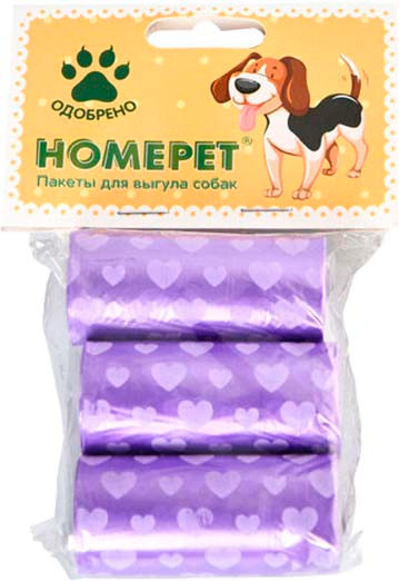 Пакеты для выгула собак Homepet 80540 - фото