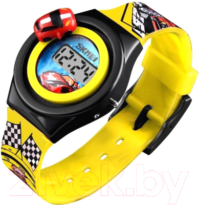 Часы наручные детские Skmei 1376 (желтый) - фото