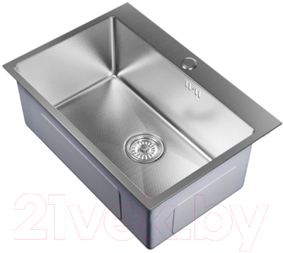 Мойка кухонная Mixline Pro 552936 (сатин, с сифоном)
