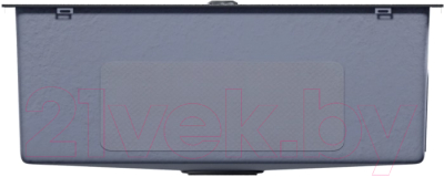 Мойка кухонная Mixline Pro 552937 (черный графит, с сифоном)