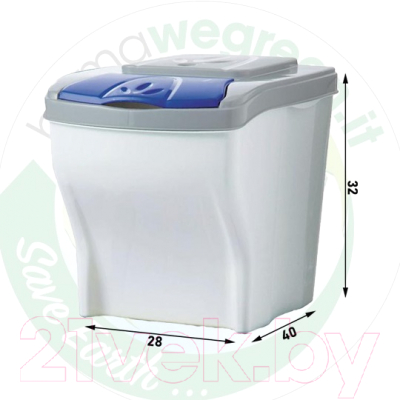 Контейнер для мусора Bama Pattumiera Poker 1 Pz