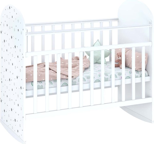 Детская кроватка Фея 701 Звездное сияние / 0002549.9.18 - фото