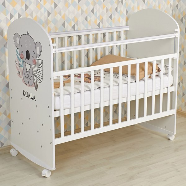 Детская кроватка Фея 701 Коала / 0002549.9.17