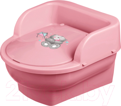 Детский горшок Maltex Трон Мишка / 1957 - фото