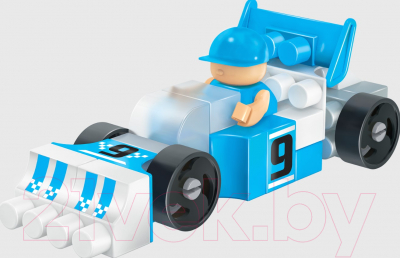 Конструктор Bauer Гоночная машина Pit Stop / 809