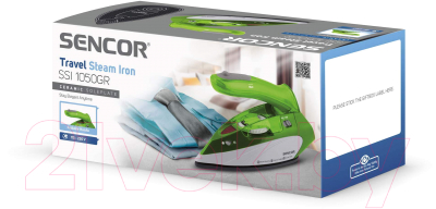 Дорожный утюг Sencor SSI 1050GR