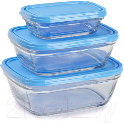 Набор контейнеров Duralex Freshbox 9180AS03A0111