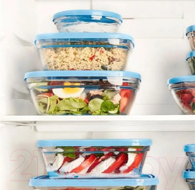 Набор контейнеров Duralex Freshbox 9180AS03A0111
