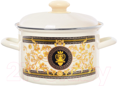 Кастрюля ЭСТЕТ Греческий узор / ЭТ-72521 - фото